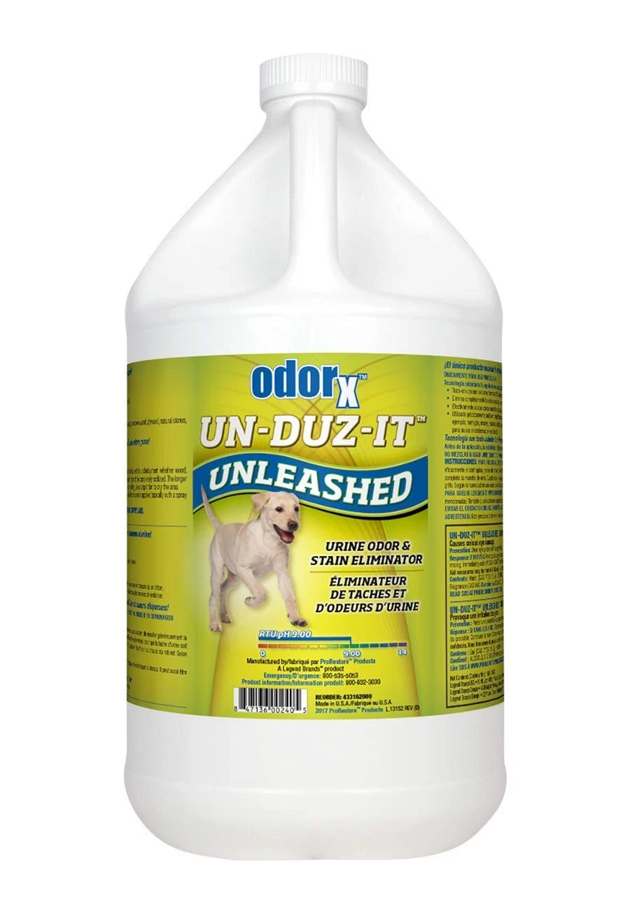 ODORx Un Duz It Unleashed Pet Stain Remover and Odor Eliminator